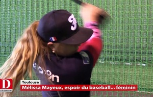 Melissa Mayeux, espoir du baseball... féminin 