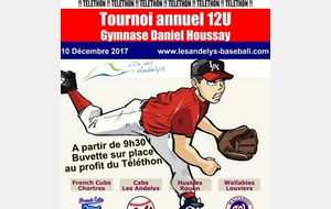 [12U] Tournoi indoor - Téléthon