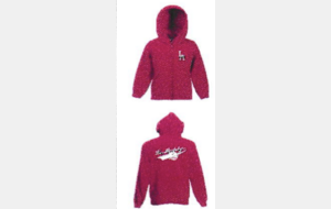 Sweat zippé à capuche enfant